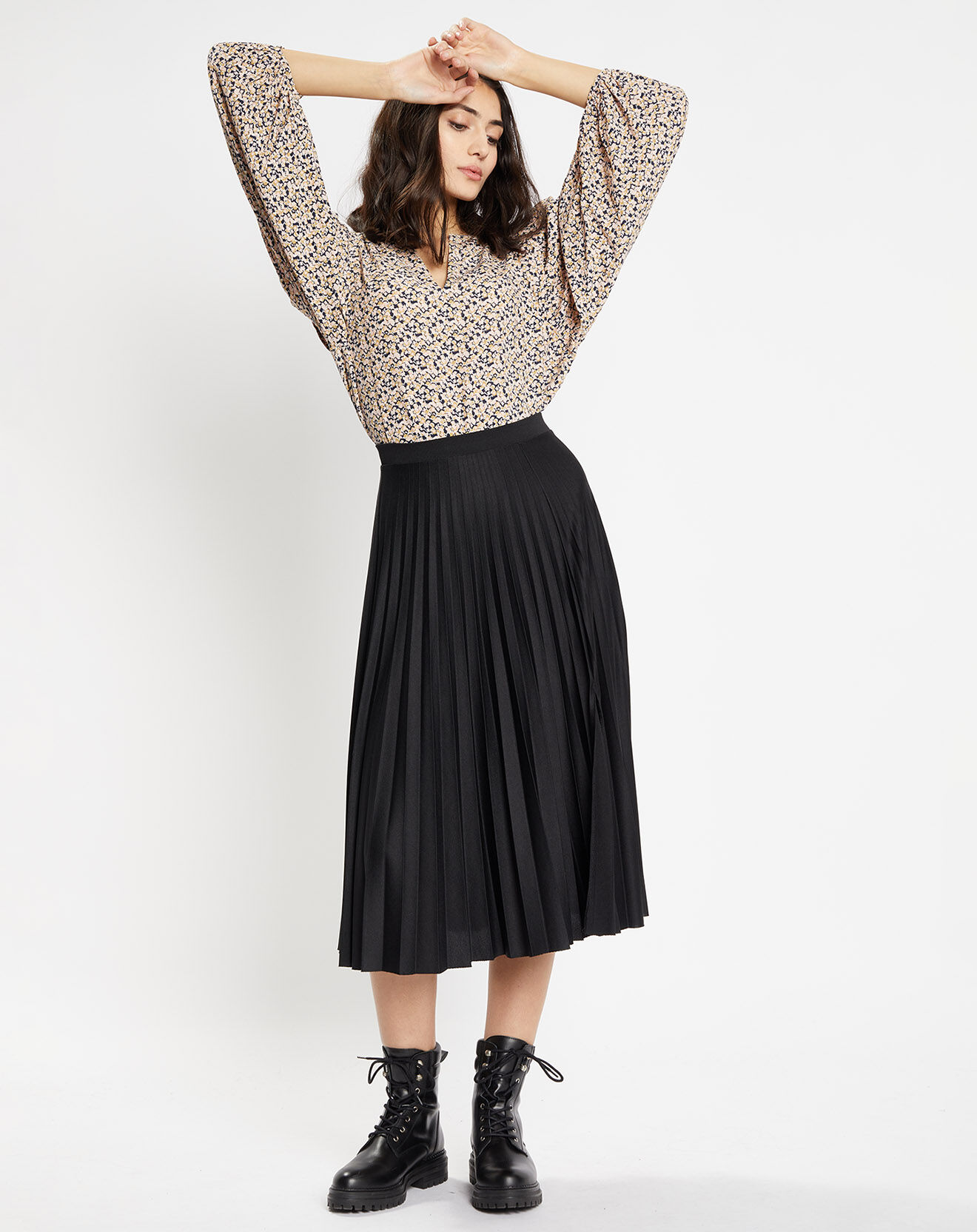Galeries Lafayette Chemise Mimosa multicolore
