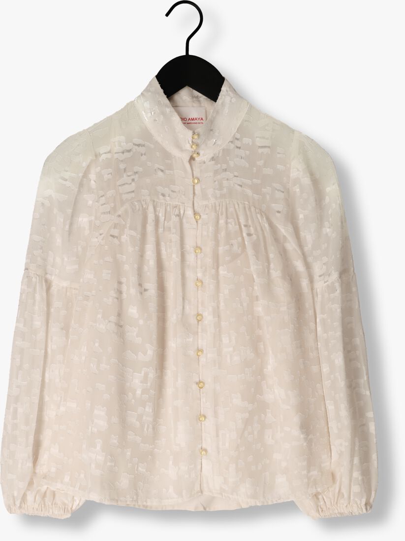 STUDIO AMAYA witte studio amaya blouse liv