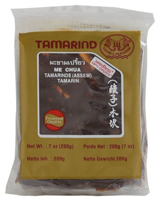 Double Seahorse Tamarinde Zaadless Pitloos 200g