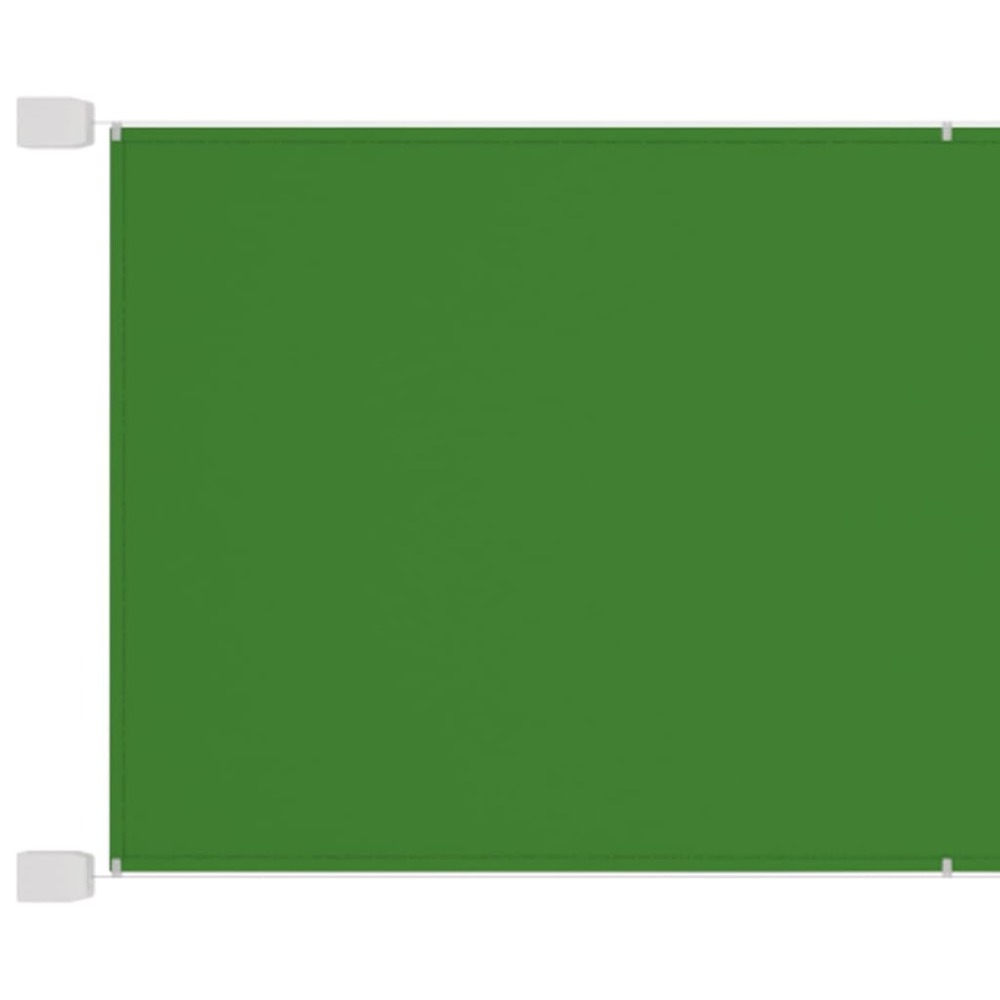 Auvent vertical 60x420 cm tissu oxford vert clair