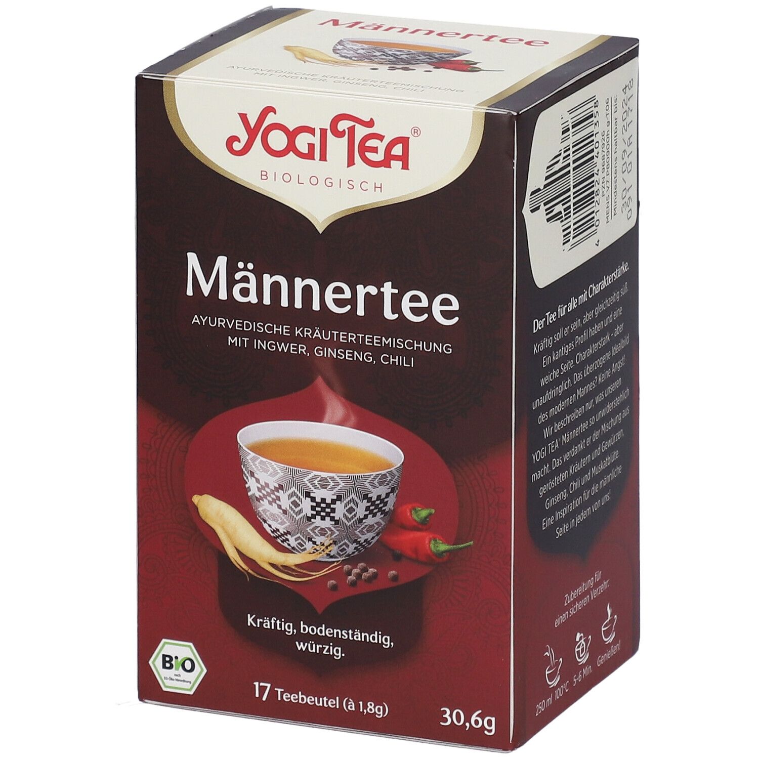 YOGI TEA® Männertee, Bio Kräutertee