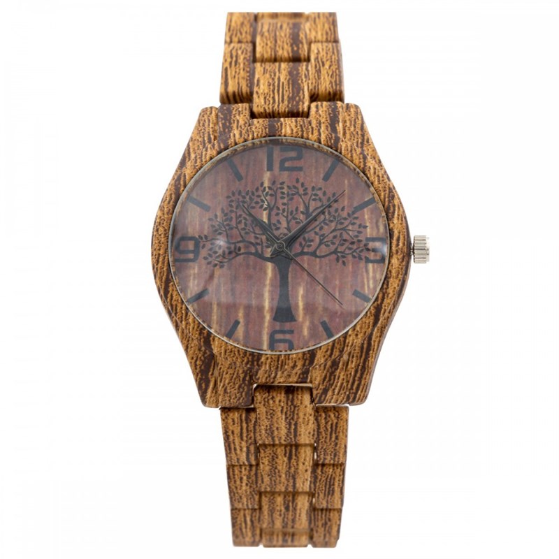 Montre Homme CHTIME bracelet Plastique Marron