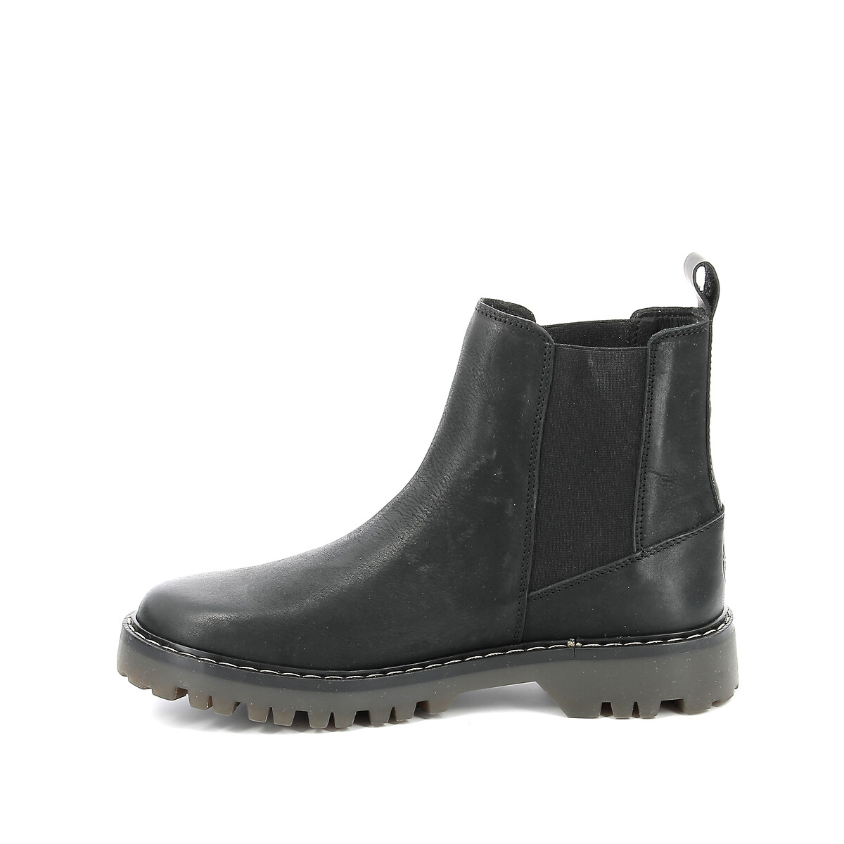 KICKERS<br>Botas Chelsea de couro Deckfit