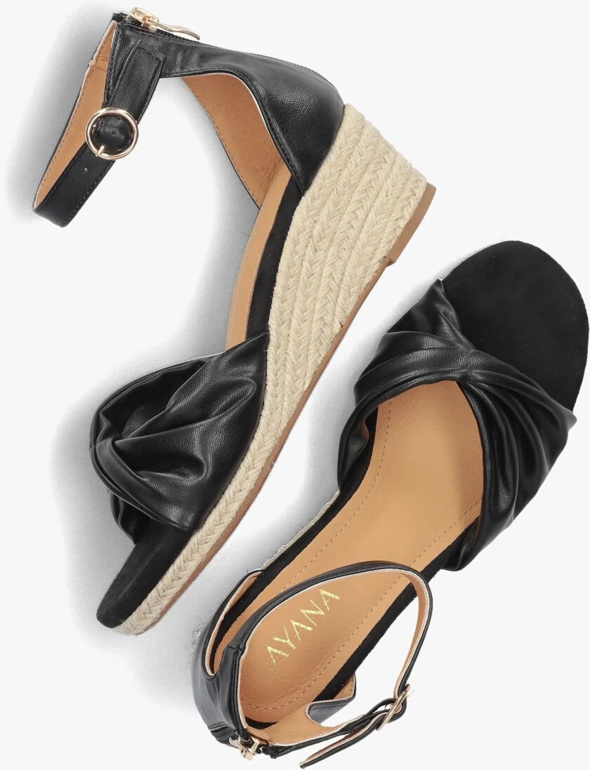 OMODA zwarte omoda espadrilles 0577-5