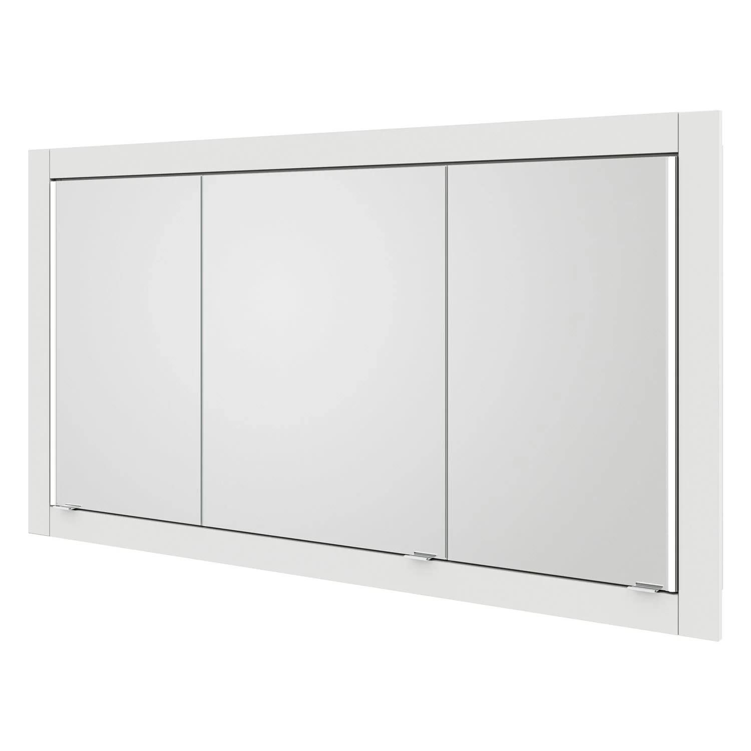 Steinkamp Value Einbauspiegelschrank 151,5 cm mit 3 Türen und LED-Beleuchtung