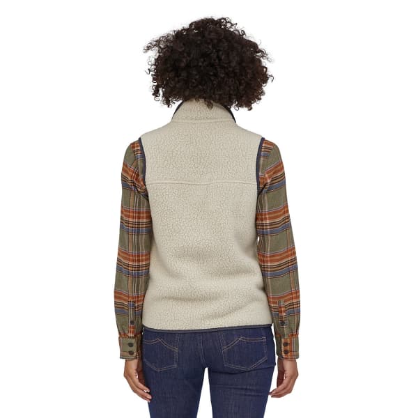 Veste polaire PATAGONIA W'S RETRO PILE VEST PELICAN