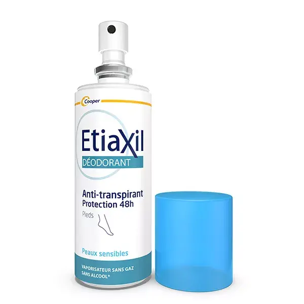 Desodorante Antitranspirante Etiaxil para os Pés, Proteção 48h, 100ml