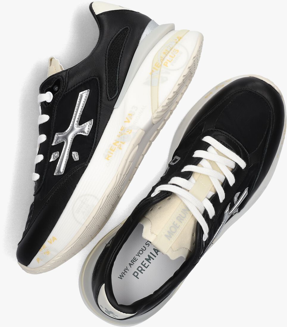 PREMIATA zwarte premiata lage sneakers moerun-d