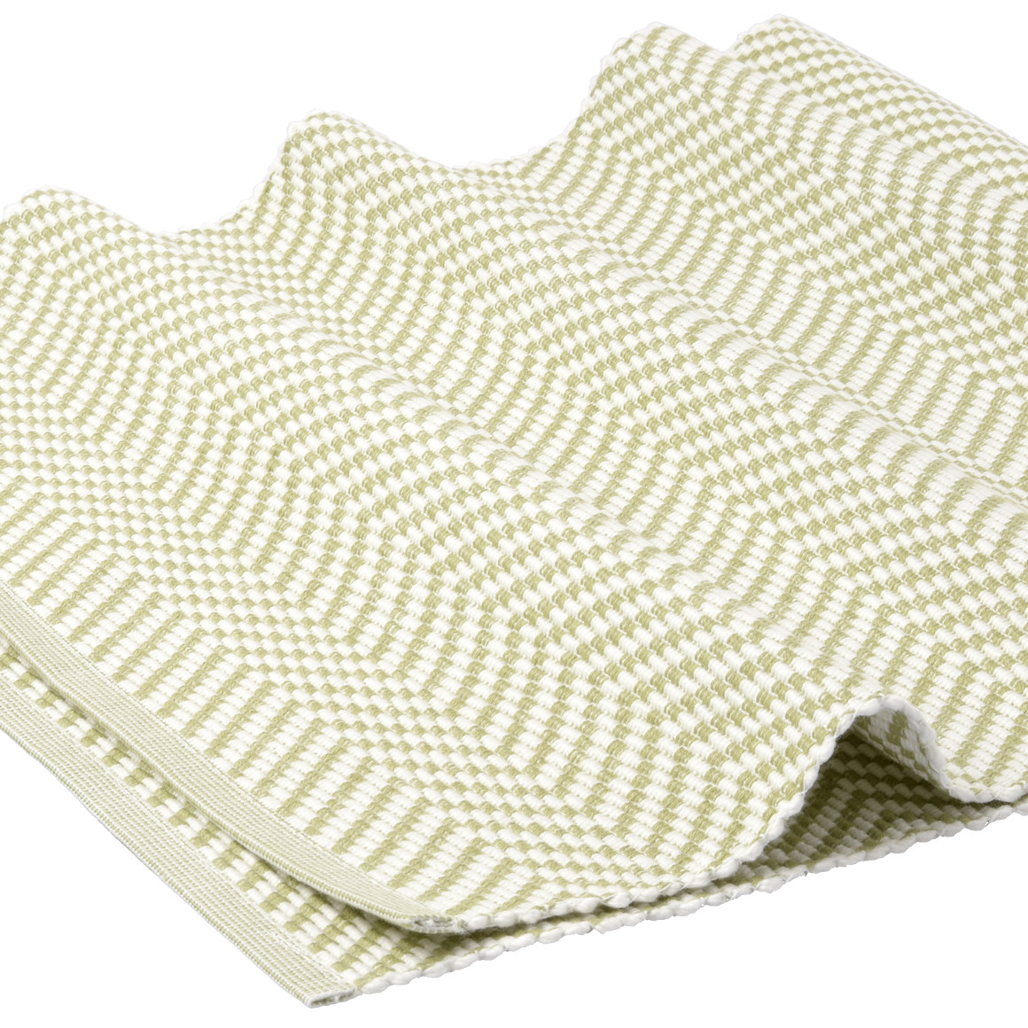My Home 2 Platzsets mit grafischem Muster grün
