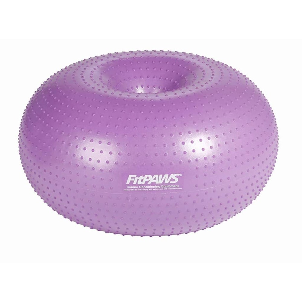 Balle d'équilibre pour animaux de compagnie trax donut 55 cm