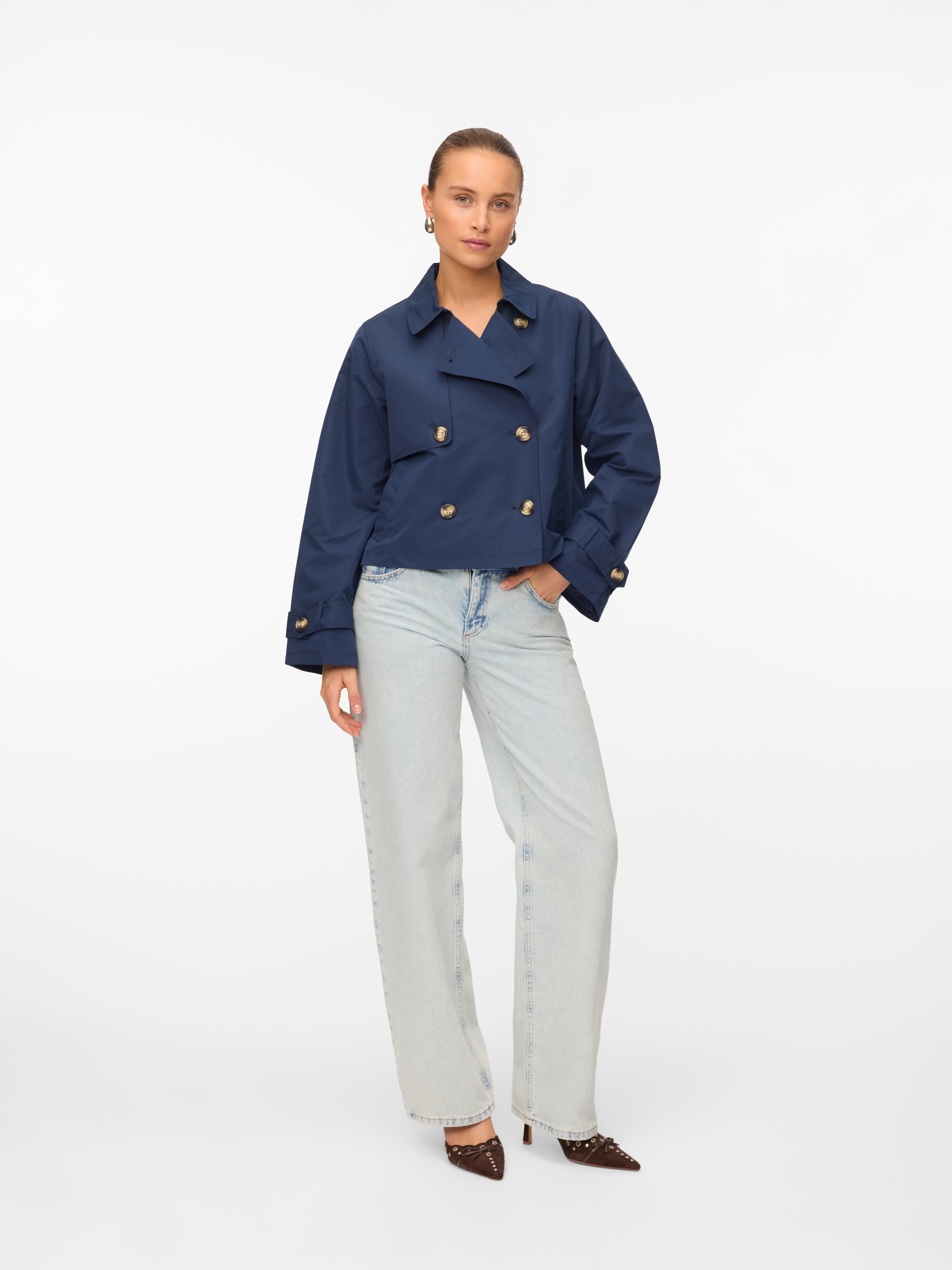 Vero Moda Kurzjacke »VMZOAMARIE SHORT TRENCHCOAT ENT«