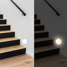 Veilleuse LED avec détecteur mouvement & crépuscule