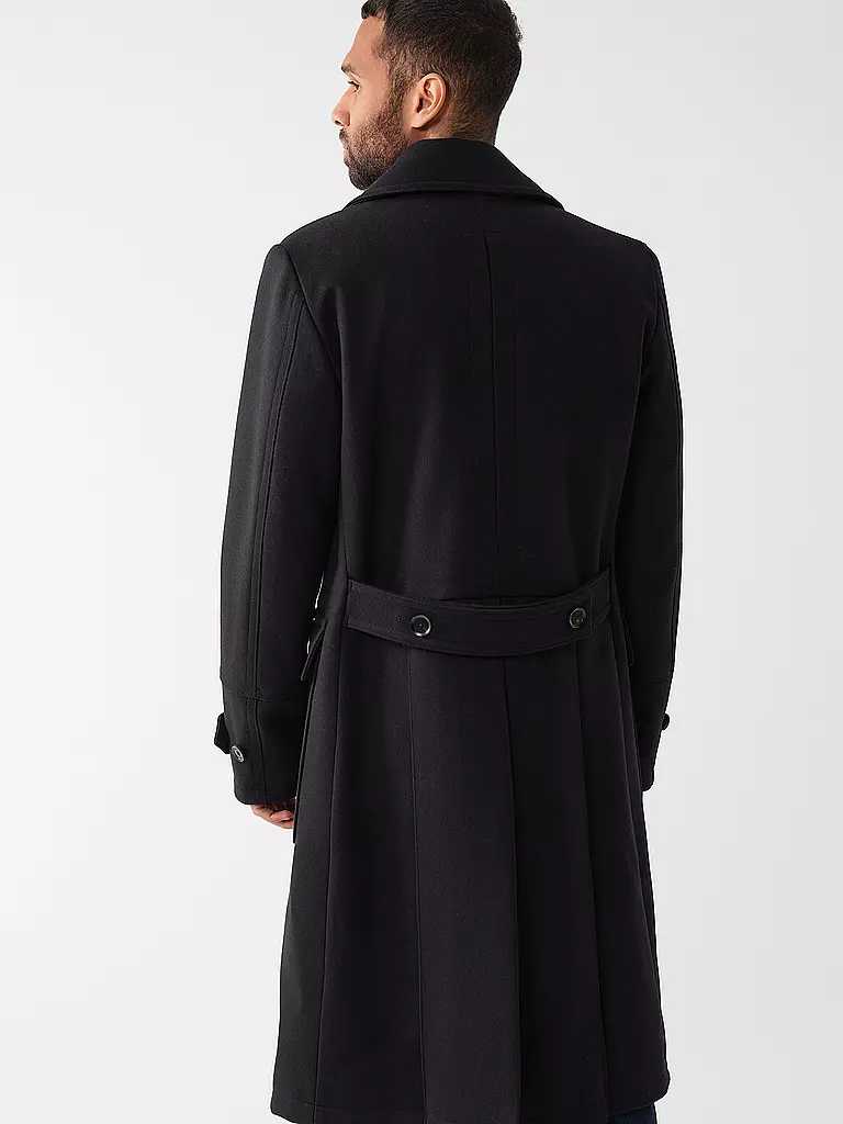 BELSTAFF Wollmantel MILFORD LONG COAT blau