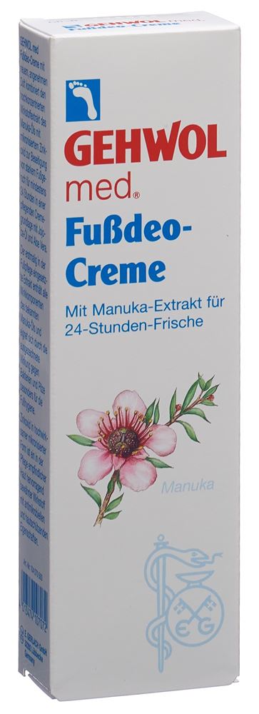 GEHWOL med Fussdeo-Creme<br>75 ml, Tube, Creme
