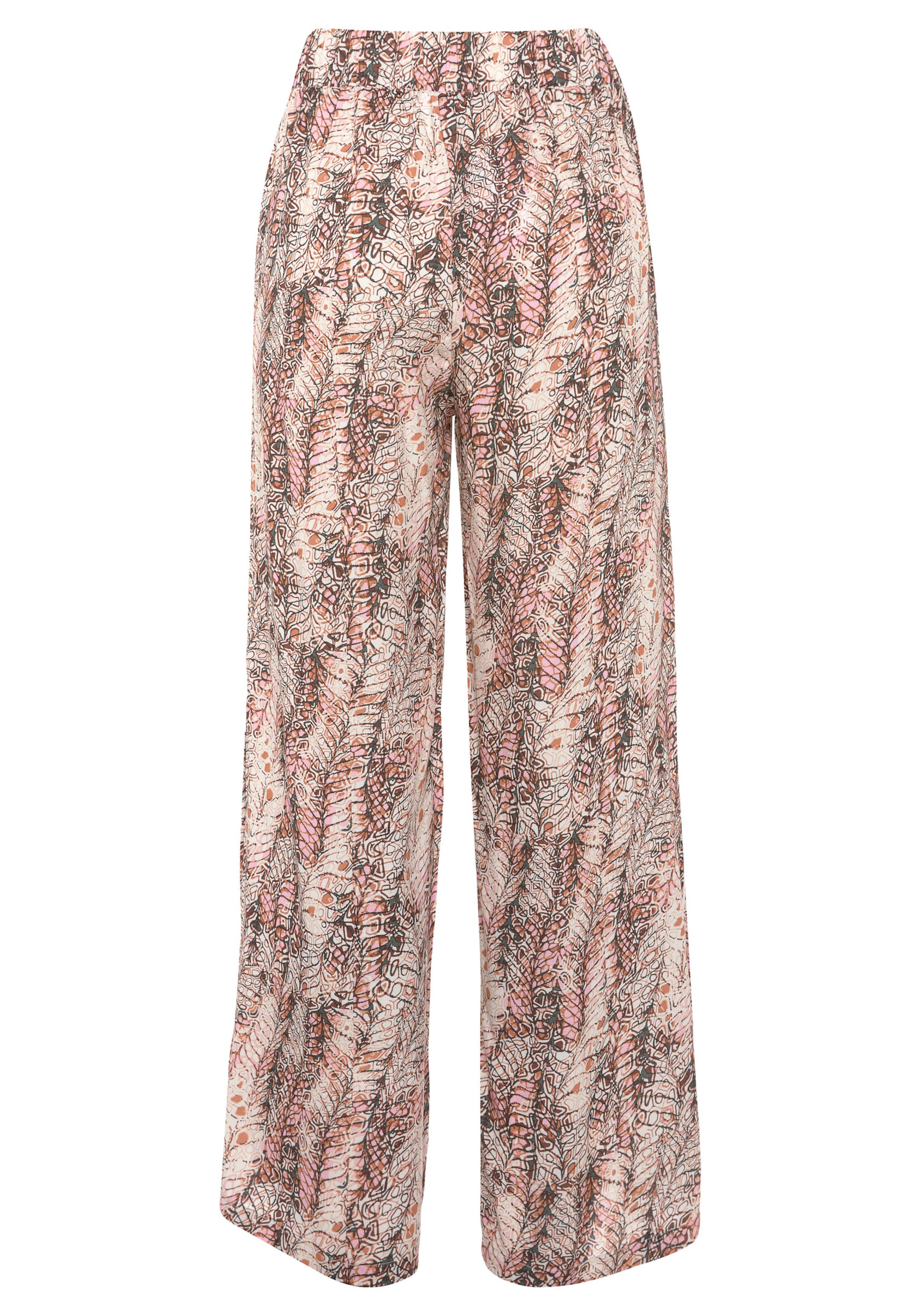 Buffalo Palazzohose in beige bedruckt