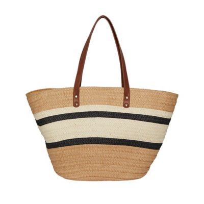 Sac à main Pcbili Straw Shopper PIECES