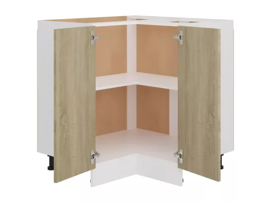 Armoire de plancher d'angle 