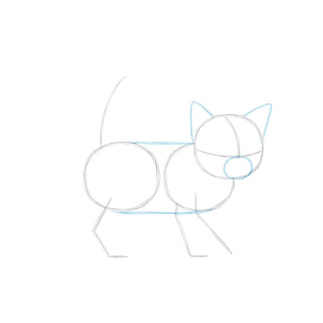 Die Kunst des Zeichnens - Für Kinder - Ich zeichne Katzen