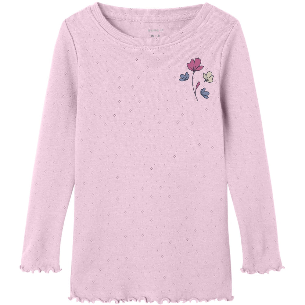 Køb Name It Cradle Pink Nmfnimma Ls Slim Top Pb