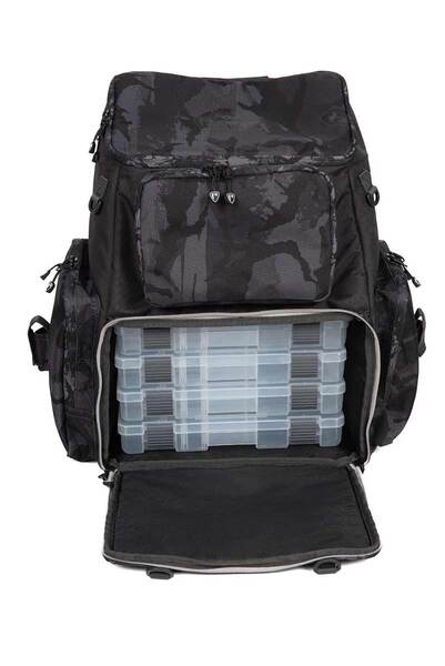 Sac à Dos Voyager Camouflage Fox Rage (Incl. 5 Boîtes à Leurres)