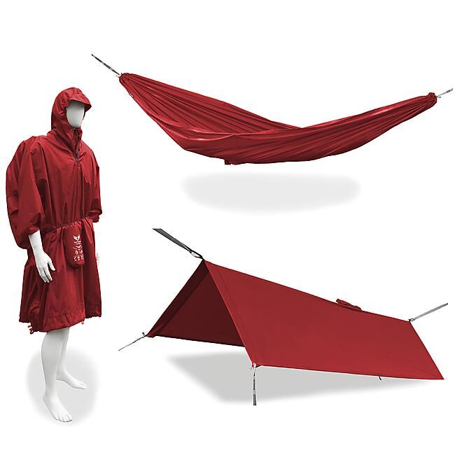 TRAIL HOPPERS - HAMAC TARP PONCHO LA CAPE 3 EN 1