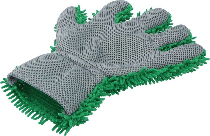 Turtle Wax - Gorilla Washandschoen - Groen - Microvezel en 3D Insectennet