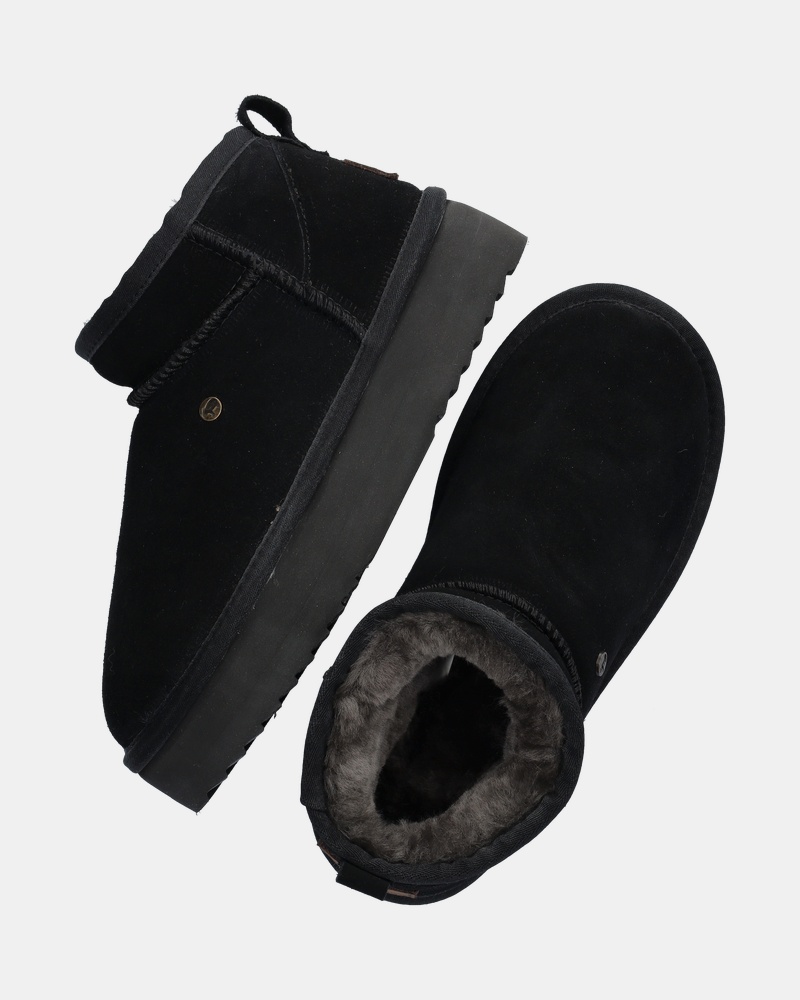 Warmbat Australia Durack Plateau Gevoerde boots  - zwart