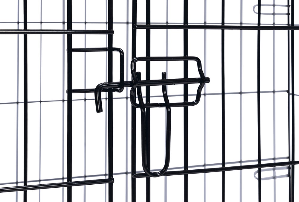 Beeztees hondenbench zwart 91 x 61 x 66 cm
