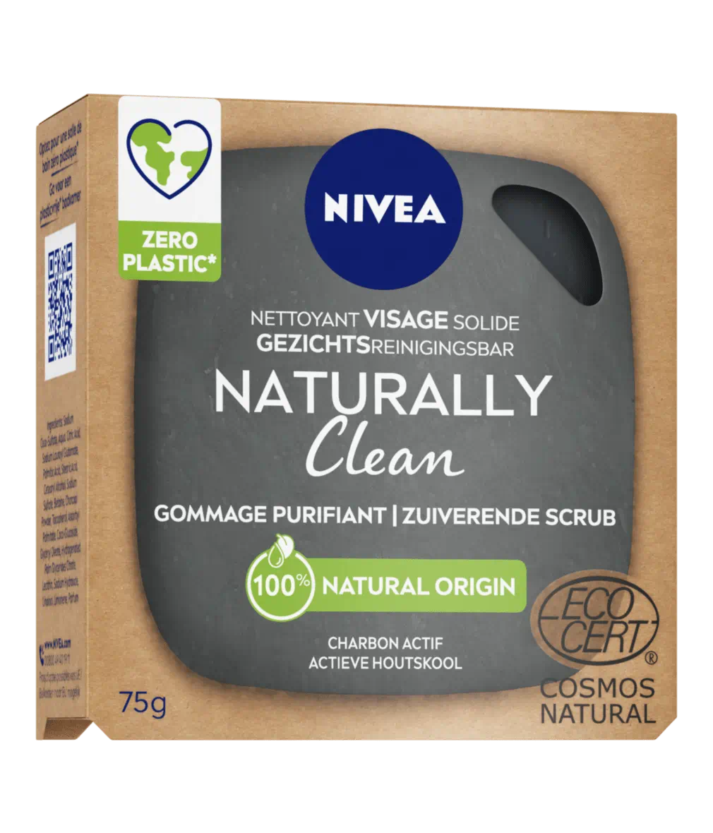 GOMMAGE VISAGE SOLIDE PURIFIANT NATURALLY CLEAN