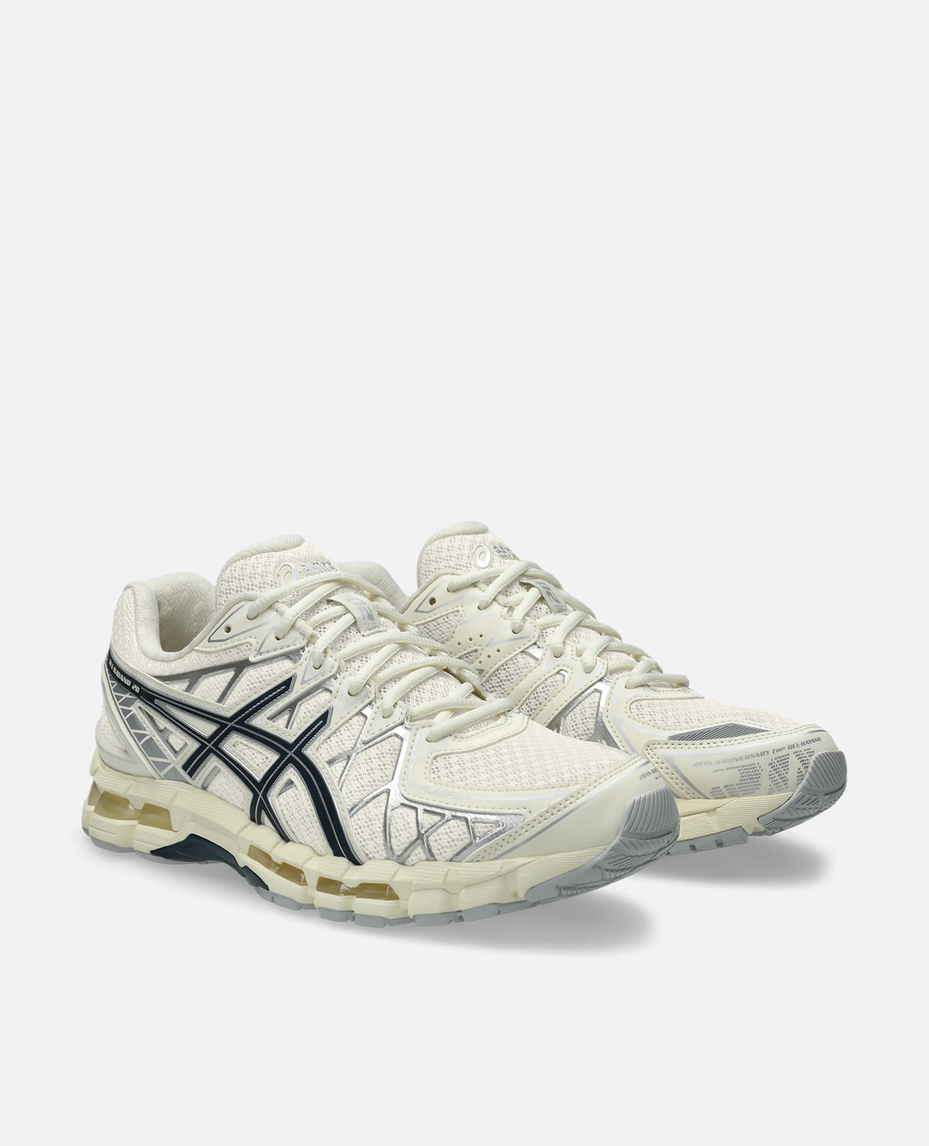 ASICS Gel-Kayano 20 (CREAM/INDEPENDENCE BLUE)