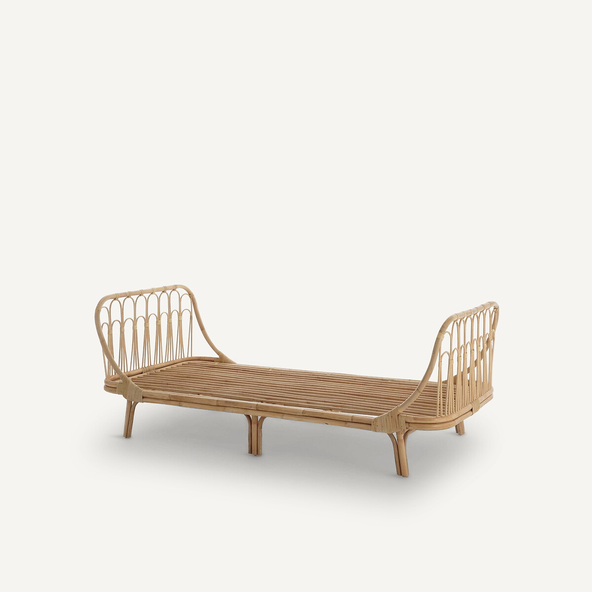 AM.PM<br>Cama infantil de rattan com base, Meïdo