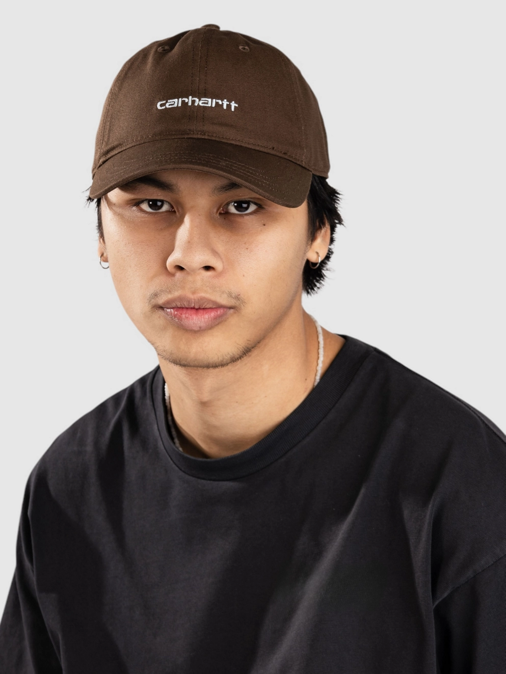 Carhartt WIP Canvas Script Cap liberica/air sky