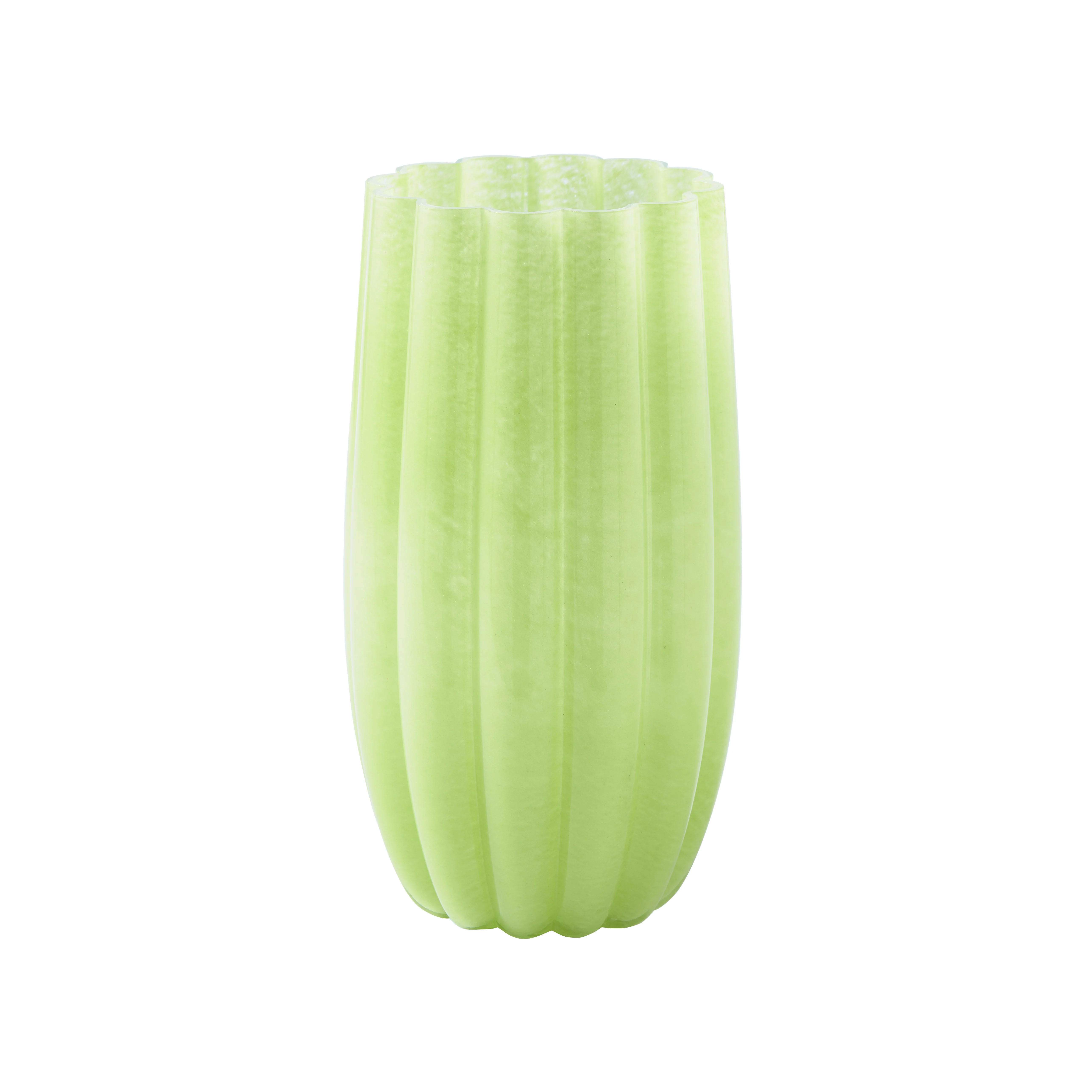 MELON LARGE - Vase verre | Vert