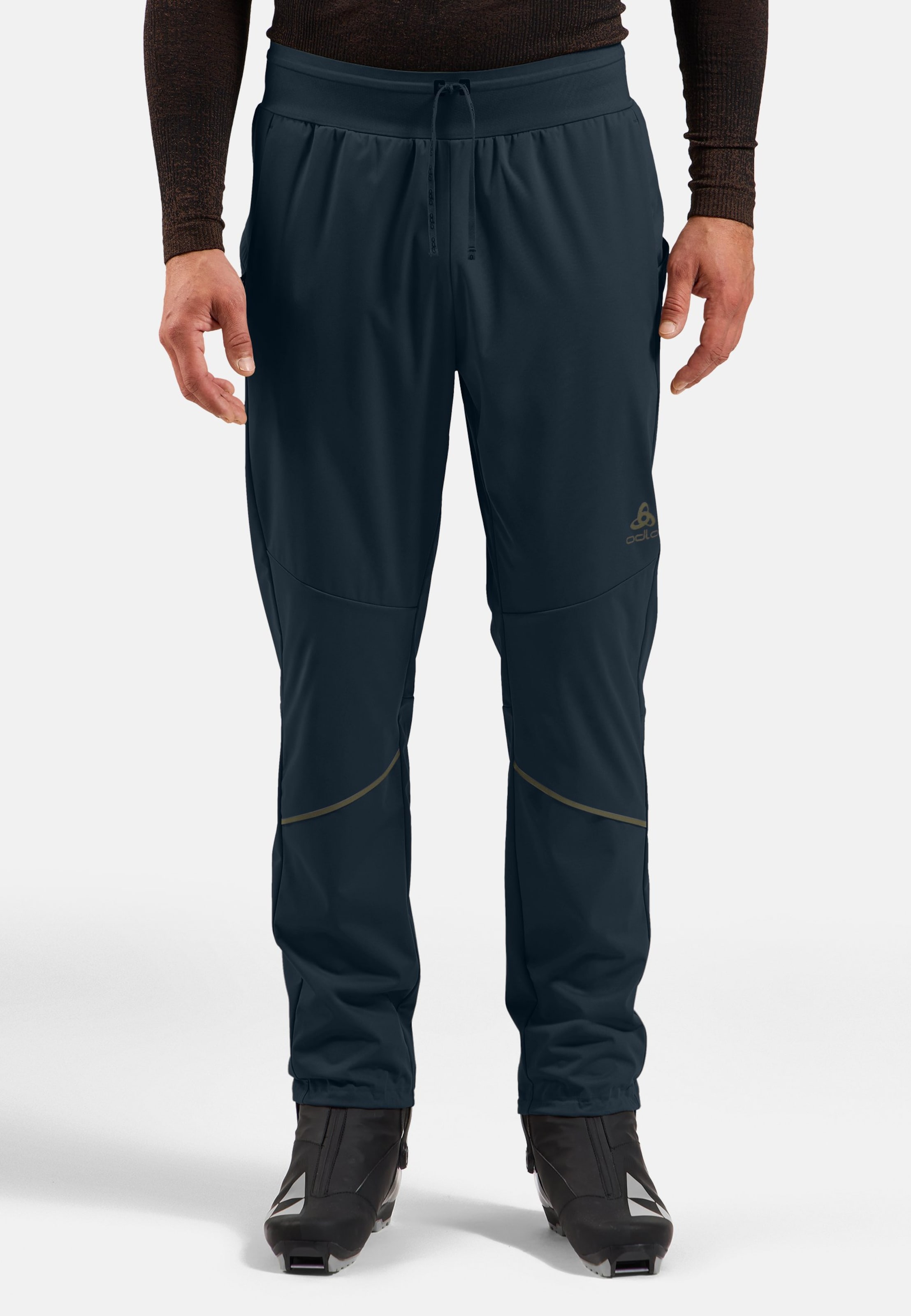 Winddichte Zeroweight Pro Warm Langlaufhose in dark sapphire