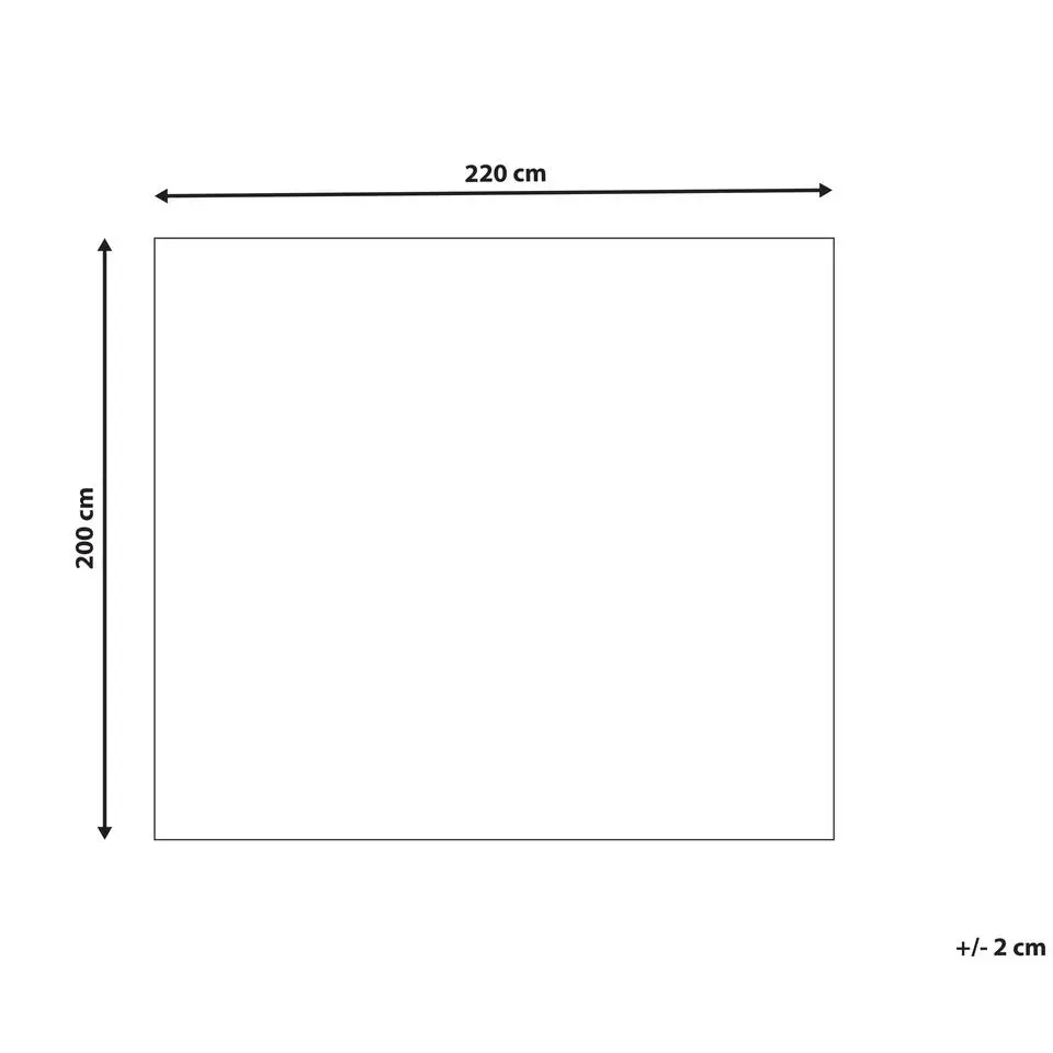 BAYBURT - Deken - Roze - 200 x 220 cm - Polyester