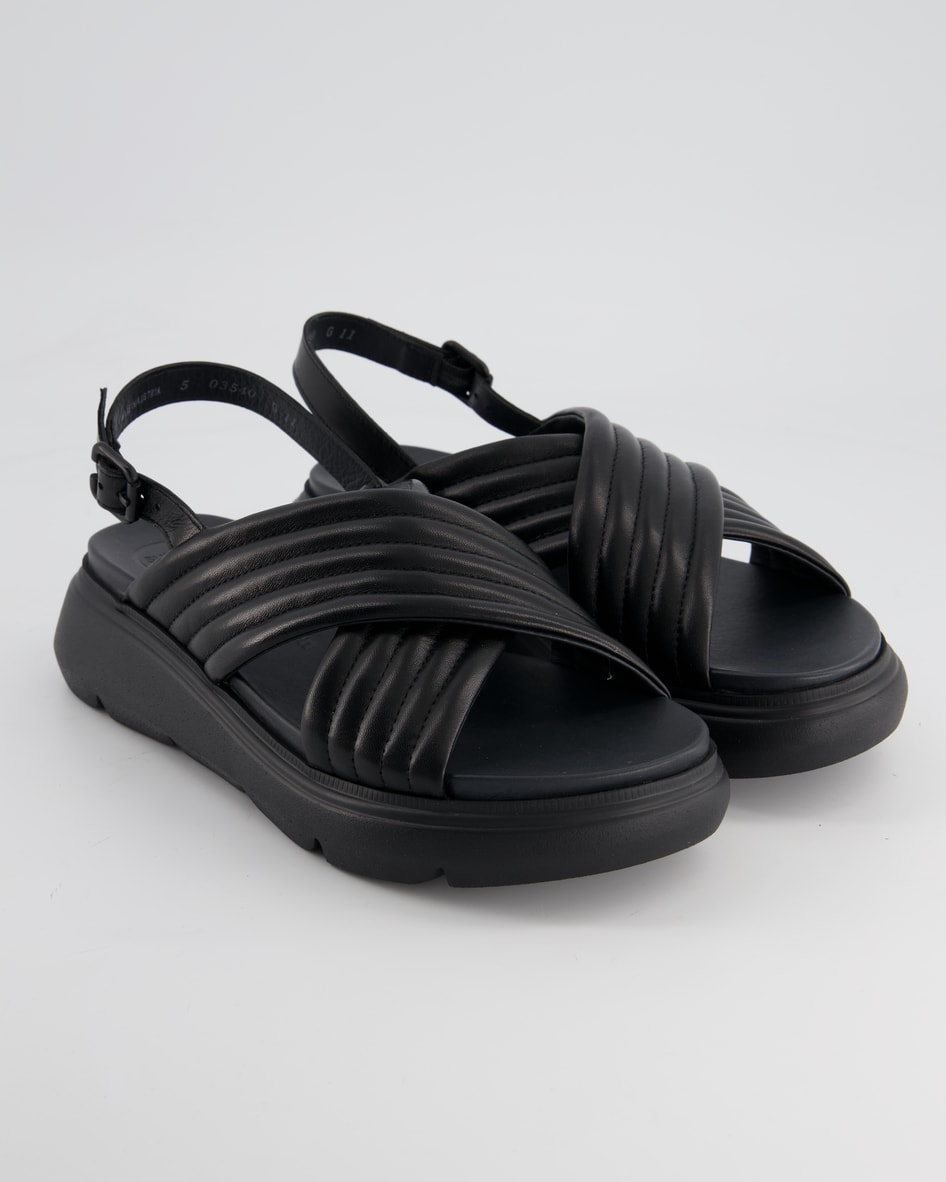Paul Green Sandale Sandalen in Schwarz