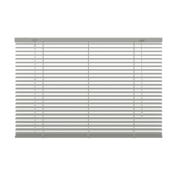 GAMMA aluminum jaloezie 25 mm donkergrijs (kleurnr. 202) 80x180 cm (bxh)