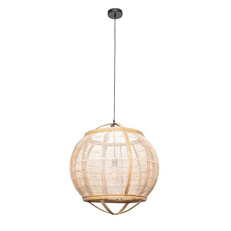 Oosterse hanglamp bruin 58 cm - Pascal