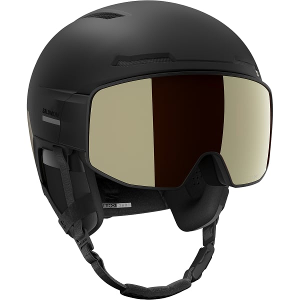 Casque de ski SALOMON DRIVER PRIME SIGMA PL BLACK / LIGHT BRONZE MET