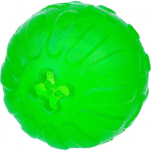 Bola Mastigável Dispensadora de Petiscos Verde