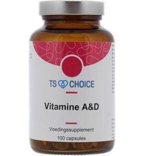 TS Choice Vitamine A&D Capsules 100CP