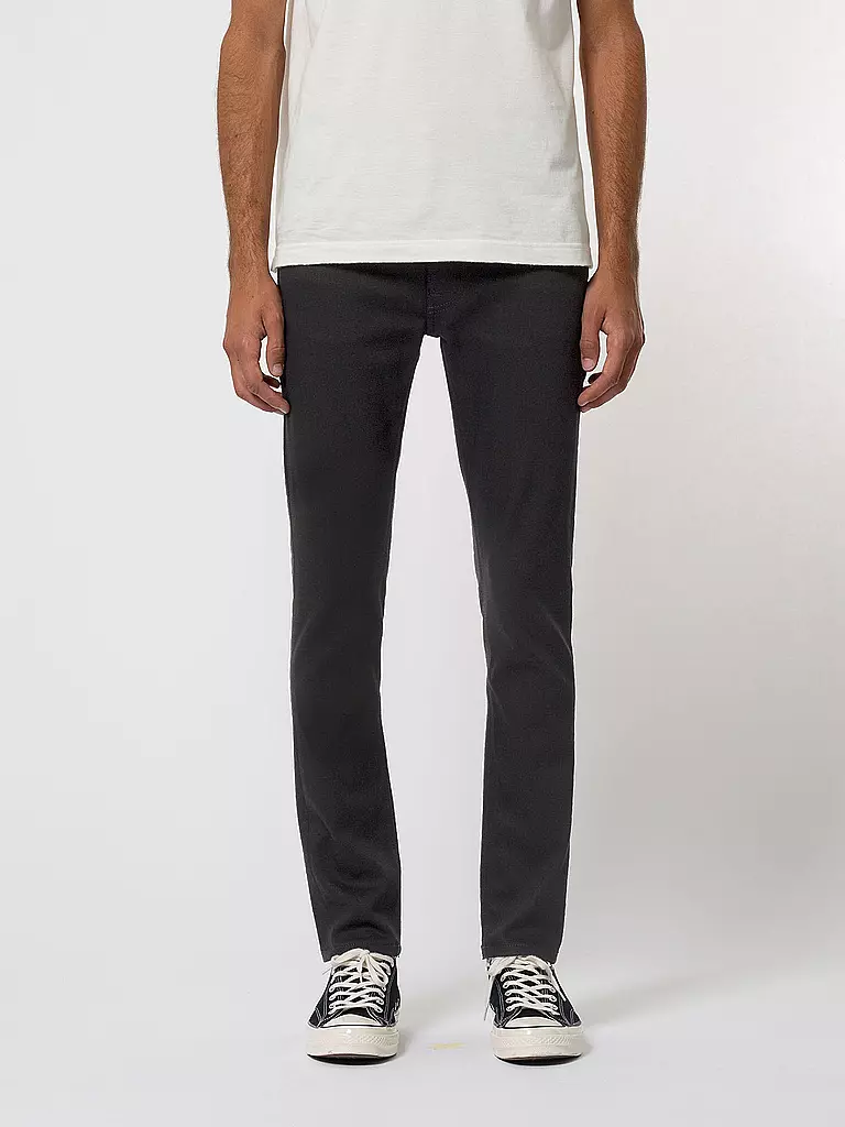 NUDIE JEANS Jeans Slim Fit LEAN DEAN schwarz