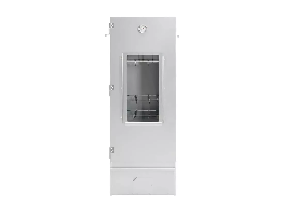 Fumoir pour four à barbecue avec copeaux de bois 44,5x29x110 cm