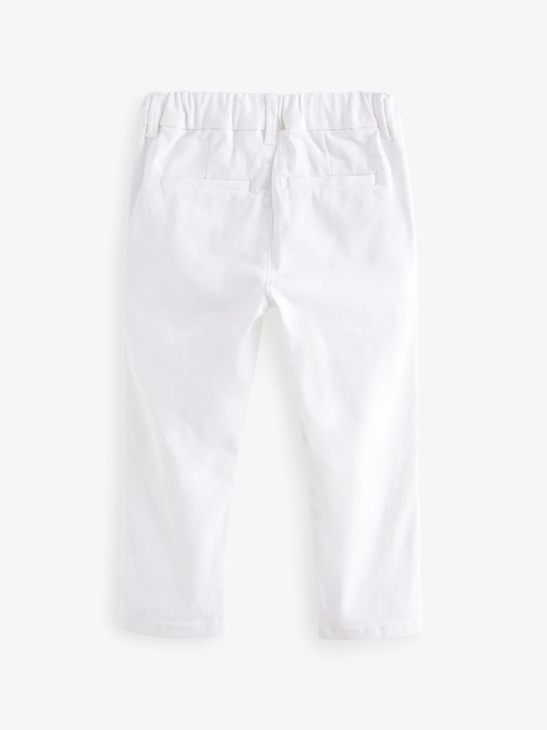 Wit - Stretch Chino Broek (3mnd-7jr)