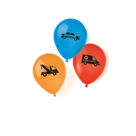 amscan Luftballons On The Road 23 cm, 6er