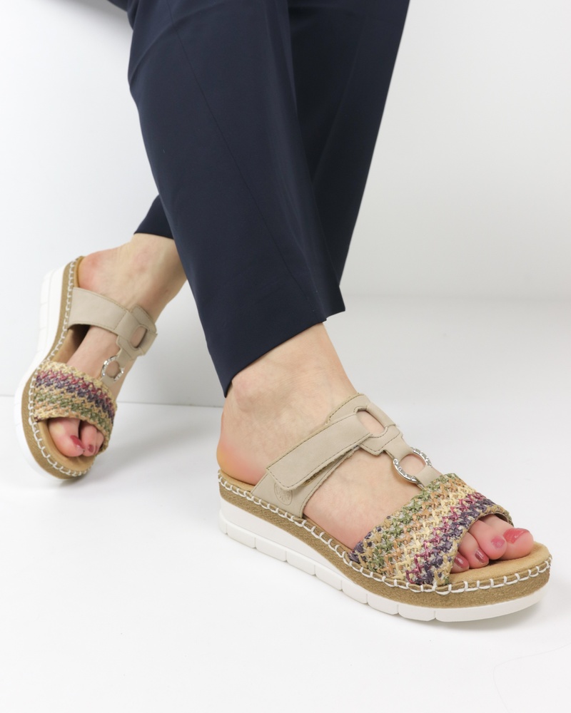Rieker Sandalen  - beige