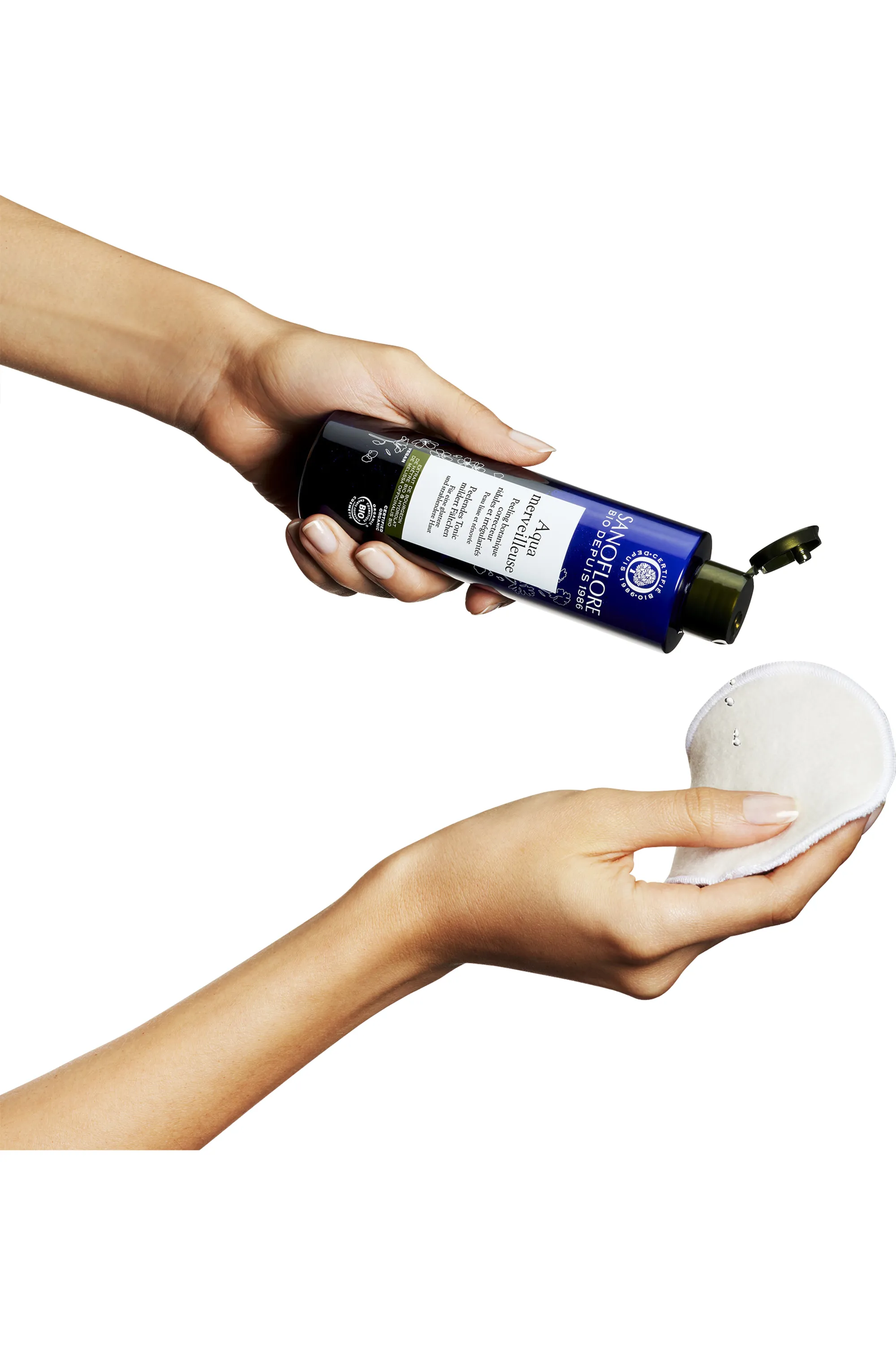 Sanoflore Lotion Peeling botanique régénérant Aqua Merveilleuse-200 ml