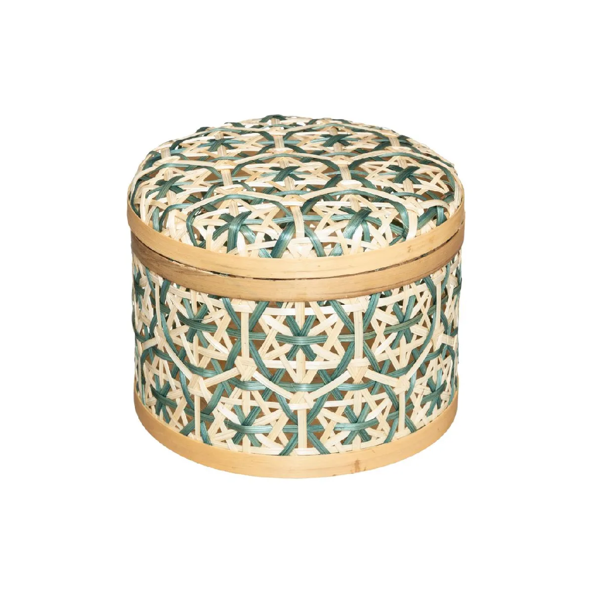 Atmosphera, Createur D'Interieur Atmosphera Boîte Folk (Lot de 2) Bleu Vert