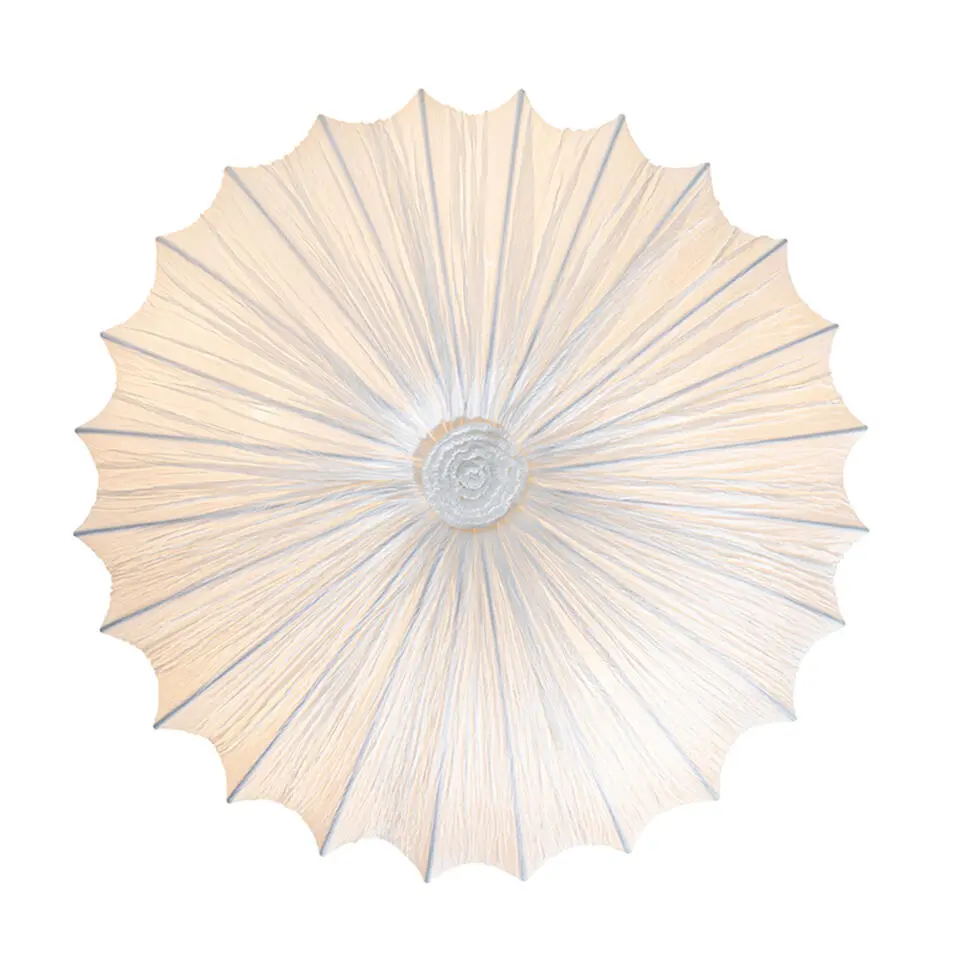 Qazqa plafondlampen plu wit e27
