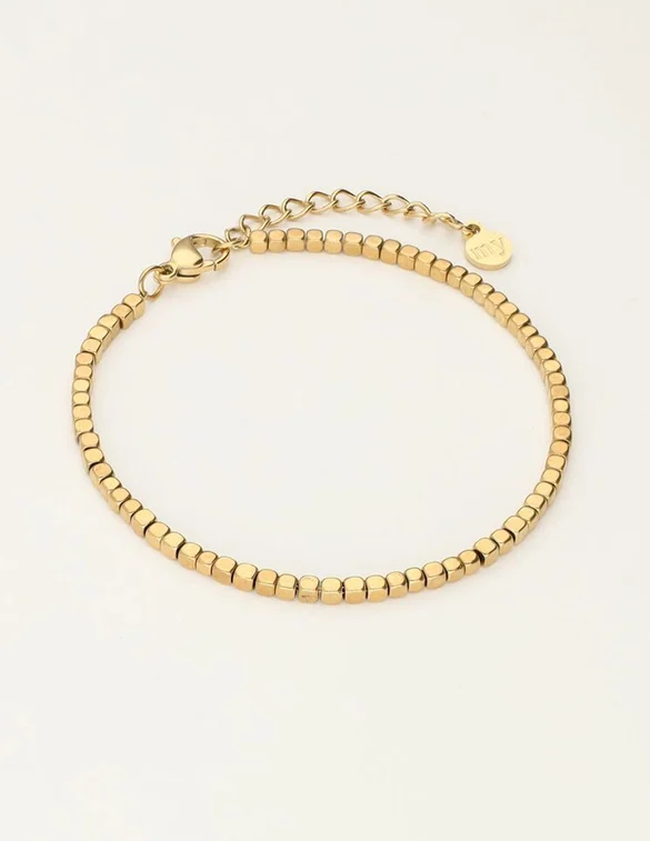 My Jewellery Armband met vierkant bandje MJ09720
